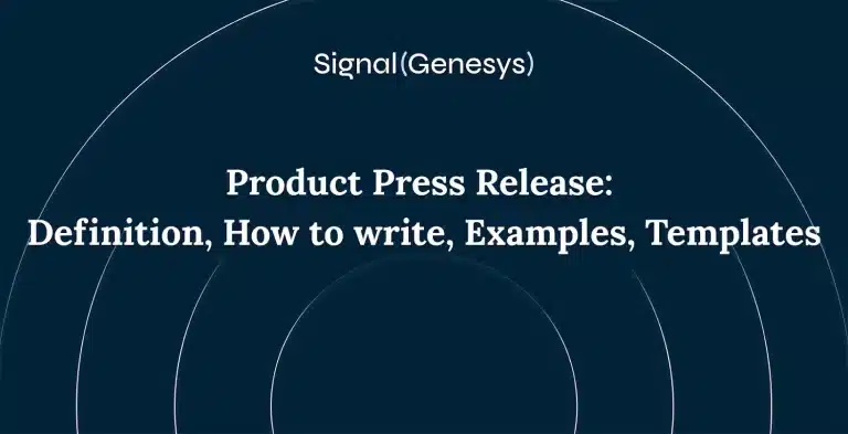 Product press release
