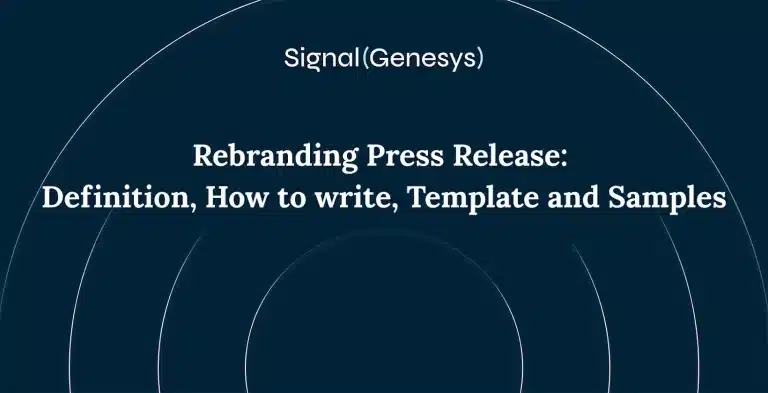 Rebranding press release