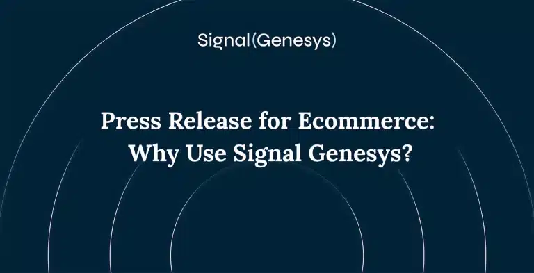 press release for ecommerce